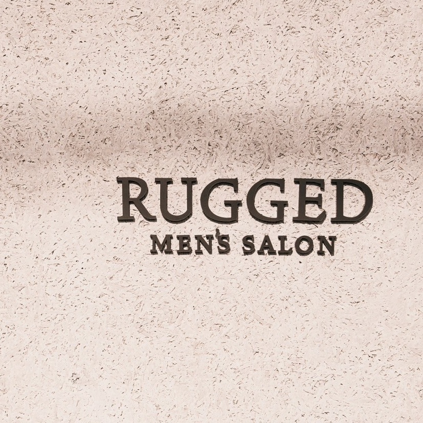 Rugged men's salon