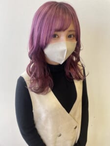 先取り春ピンク